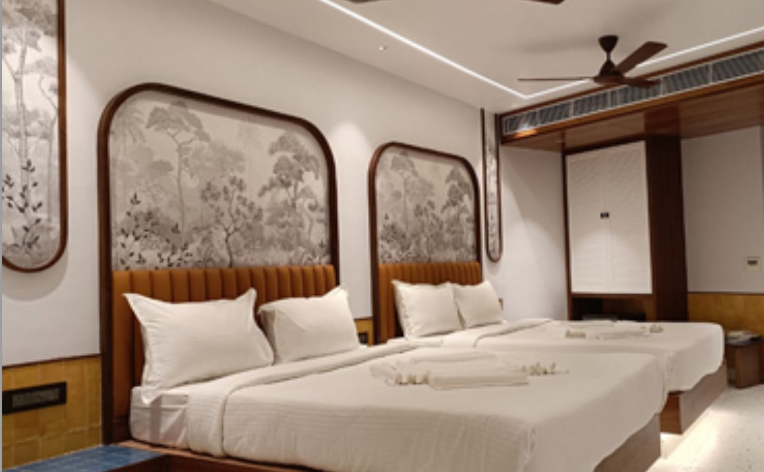 Heritage Family Room 2 Double Bed Sea Facing With Balcony